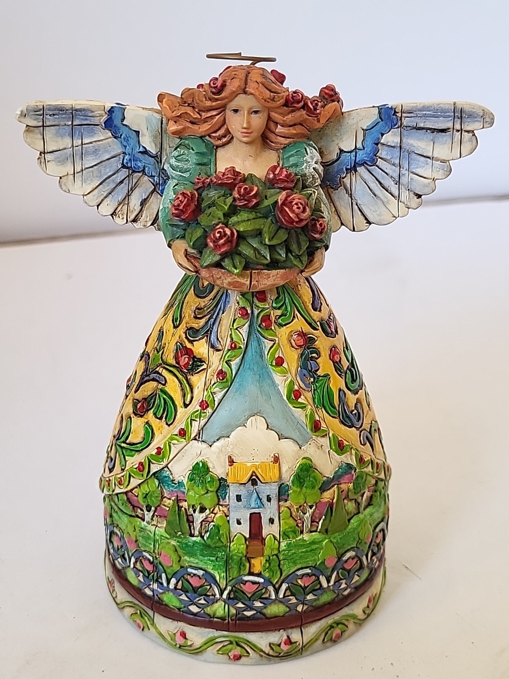 2006 Jim Shore Heartwoof Creek Summer Restores The Soul Angel 4.5"
